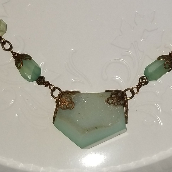 OOAK GEMSTONE NECKLACE - Picture 1 of 5